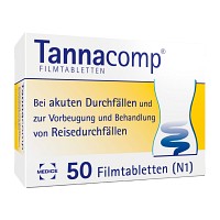 TANNACOMP Filmtabletten - 50St - Durchfallmittel