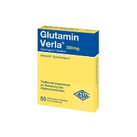 GLUTAMIN VERLA überzogene Tabletten - 50St - Gedächtnisstärkung