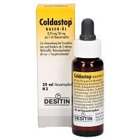 COLDASTOP Nasenöl - 20ml - Für die Wohlfühlnase