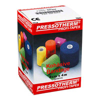 PRESSOTHERM Kohäsive Bandage 8 cmx4 m blau - 1St - Tape