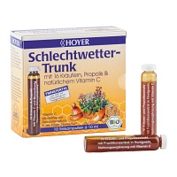 HOYER Schlechtwetter Trunk Trinkampullen - 10X10ml