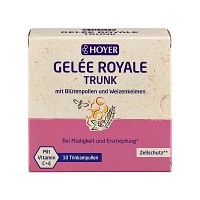 HOYER Gelee Royale+Blütenpollen+Weizenk.Trinkamp. - 10X10ml