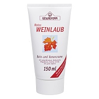 GESUNDFORM rotes Weinlaub Creme - 150ml - Venenstärkung