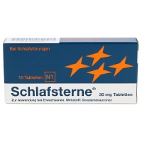 SCHLAFSTERNE Tabletten - 10St - Beruhigung & Schlafen