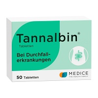 TANNALBIN Tabletten - 50St - Durchfallmittel