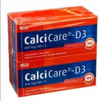 CALCICARE D3 Kautabletten - 200St - Calcium & Vitamin D3