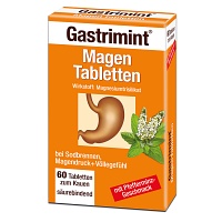 BAD HEILBRUNNER Gastrimint Magen Tabletten - 60St - Heilkräutertees