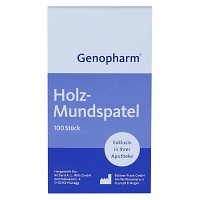 HOLZMUNDSPATEL Genopharm - 100St