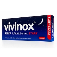 VIVINOX Sleep Schlaftabletten stark - 20St - Beruhigung & Schlafen