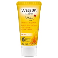 WELEDA Calendula Waschlotion & Shampoo - 20ml - Baby- Kinderpflege