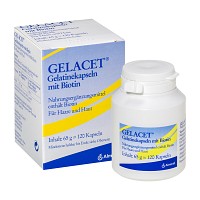 GELACET Gelatinekapseln mit Biotin - 120St