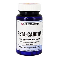 BETA CAROTIN 5 mg Kapseln - 60St