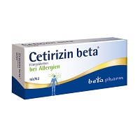 CETIRIZIN beta Filmtabletten - 50St - Allergie allgemein