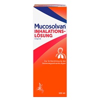 MUCOSOLVAN Inhalationslösung 15 mg Lsg.f.Vernebler - 100ml - Inhalationsgeräte & Lösungen