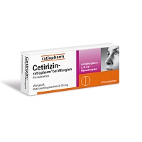 CETIRIZIN-ratiopharm bei Allergien 10 mg Filmtabl. - 7St - Allergie allgemein