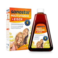 SANOSTOL plus Eisen Saft - 460ml - Multivitamin