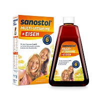 SANOSTOL plus Eisen Saft - 460ml - Multivitamin