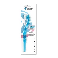 MIRADENT Prothesenbürste Protho Brush blau trans. - 1St