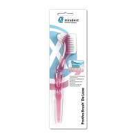 MIRADENT Prothesenbürste Protho Brush pink trans. - 1St