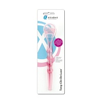 MIRADENT Zungenreiniger Tong-Clin de L.pink trans. - 1St - Zahn- & Zungenbürsten
