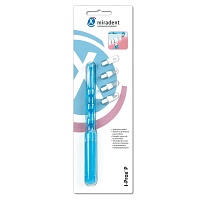 MIRADENT Spitzbürsten-Kit I-Prox P tra.blau 1H.4B. - 1St - Interdentalpflege