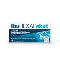 IBUHEXAL akut 200 Filmtabletten - 10St - Rheumaschmerzen