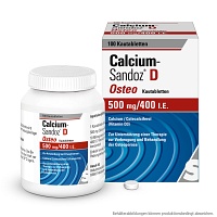 CALCIUM SANDOZ D Osteo 500 mg/400 I.E. Kautabl. - 100St - Calcium & Vitamin D3