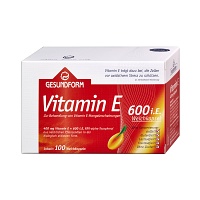 GESUNDFORM Vitamin E 400 mg Kapseln - 100St