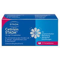CETIRIZIN STADA 10 mg Filmtabletten - 7St