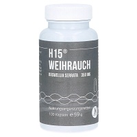 H 15 Weihrauchkapseln 350 mg - 100St