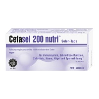 CEFASEL 200 nutri Selen-Tabs - 100St - Selen & Zink