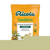 RICOLA o.Z.Beutel Sanddorn Bonbons - 75g - Bonbons zuckerfrei
