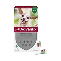 ADVANTIX Spot-on Lsg.z.Auftr.a.d.H.f.Hund bis 4 kg - 4St