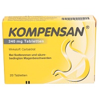 KOMPENSAN Tabletten 340 mg - 20St - Saurer Magen