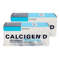 CALCIGEN D 600 mg/400 I.E. Kautabletten - 200St - Calcium & Vitamin D3
