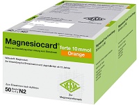 MAGNESIOCARD forte 10 mmol Orange Plv.z.H.e.L.z.E. - 100St - Magnesium