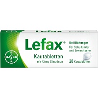 LEFAX Kautabletten - 20St - Blähungen & Krämpfe