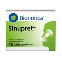 SINUPRET überzogene Tabletten - 50St - Nase frei