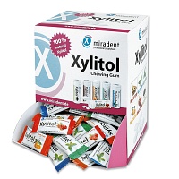 MIRADENT Xylitol Chewing Gum Schüttverp.sort. - 200St