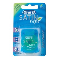 ORAL B Zahnseide SATINtape blau Blisterkarte - 1St - Zahnseide & -hölzer