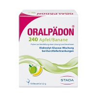 ORALPÄDON 240 Apfel Banane Pulver - 10St - Durchfallmittel