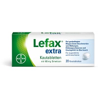 LEFAX extra Kautabletten - 20St - Blähungen & Krämpfe