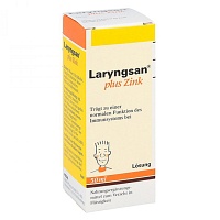 LARYNGSAN Plus Zink Lösung - 50ml - Halsschmerzen