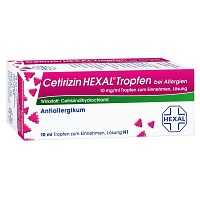 CETIRIZIN HEXAL Tropfen bei Allergien - 10ml - Allergie allgemein