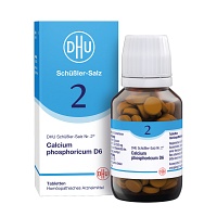 BIOCHEMIE DHU 2 Calcium phosphoricum D 6 Tabletten - 200St - Dhu Nr. 1 & 2