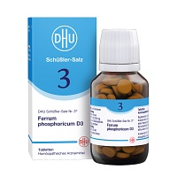 BIOCHEMIE DHU 3 Ferrum phosphoricum D 3 Tabletten - 200St - Dhu Nr. 3 & 4