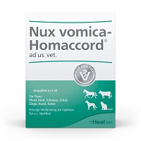 NUX VOMICA HOMACCORD ad us.vet.Ampullen - 50St