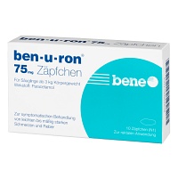 BEN-U-RON 75 mg Suppositorien - 10St - Grippe & Fieber