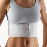 BORT Rippengürtel Damen XL weiß - 1St