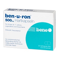 BEN-U-RON 500 mg Kapseln - 20St - Grippe & Fieber